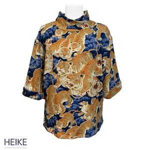 HEIKE Chinami Sweatshirt, Tigers Printed Pattern